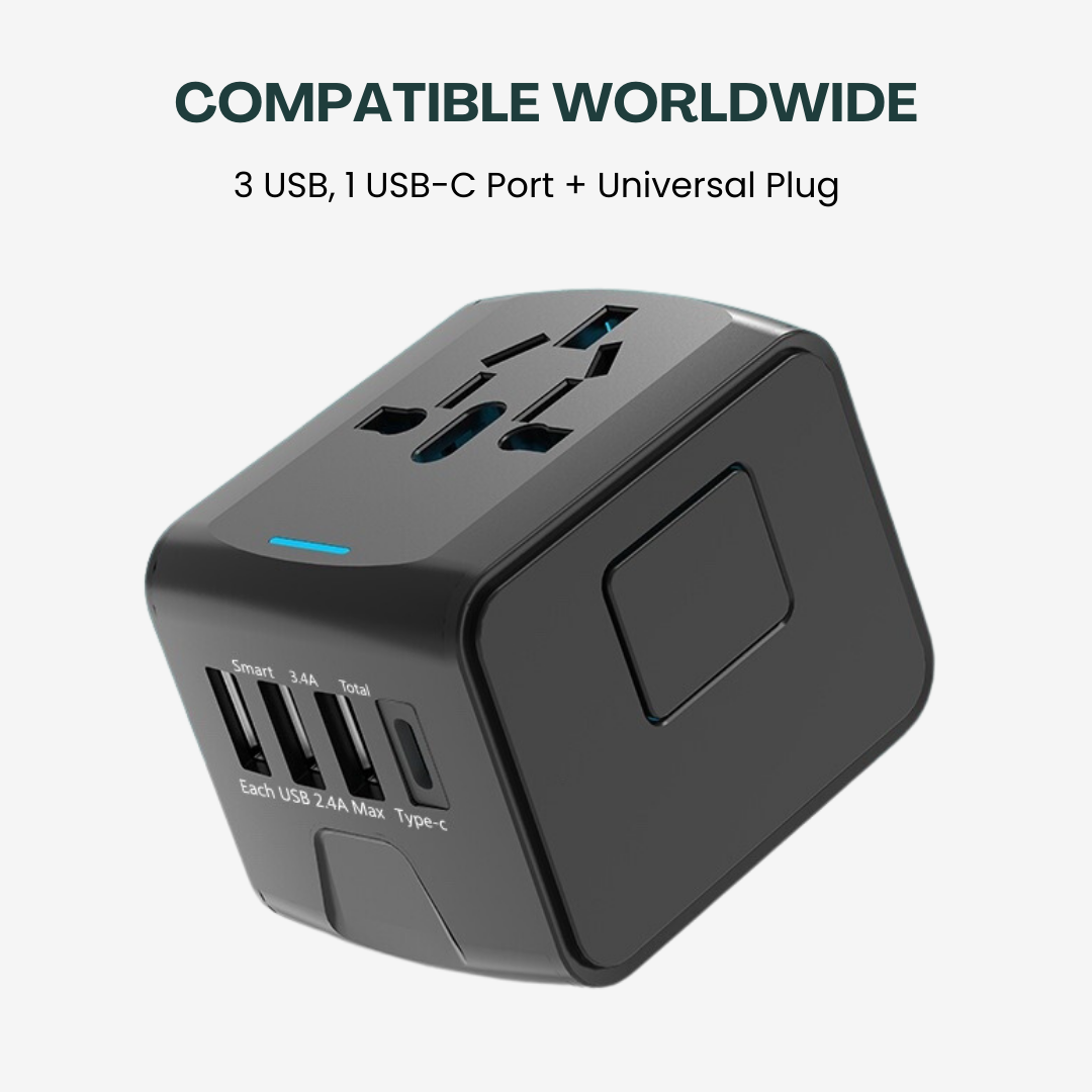 Buy Algeria Power Plug Adapters Kit with Travel Carrying Pouch
